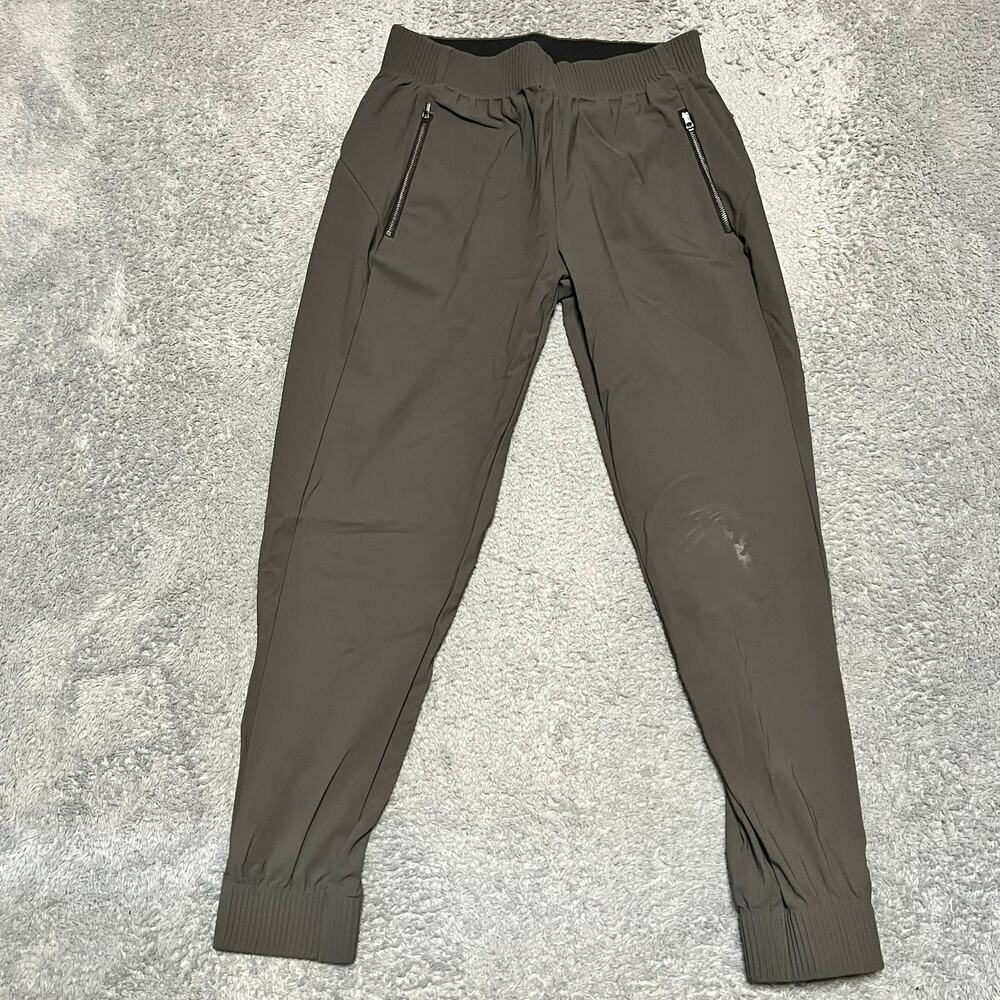 Athleta Pants Womens Small Coamic Jogger Performance Green Gray Ankle